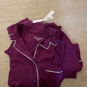 Victoria's Secret Plum Pajama Set